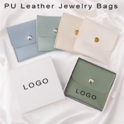 PU Leather Jewelry Bags