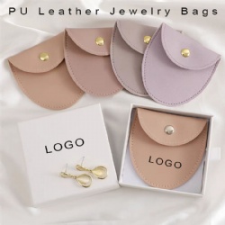 PU Leather Jewelry Bags